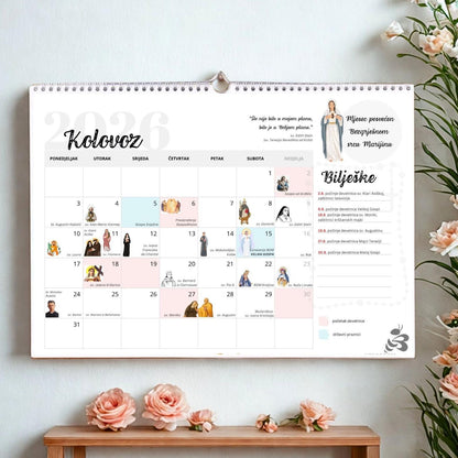 Obiteljski kalendar - 2026.