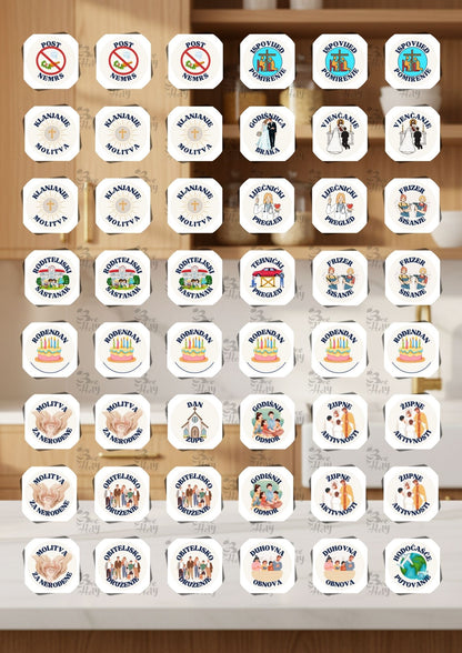 Naljepnice za kalendare