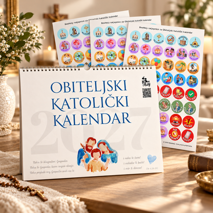 Obiteljski katolički kalendar – komplet za lakše planiranje