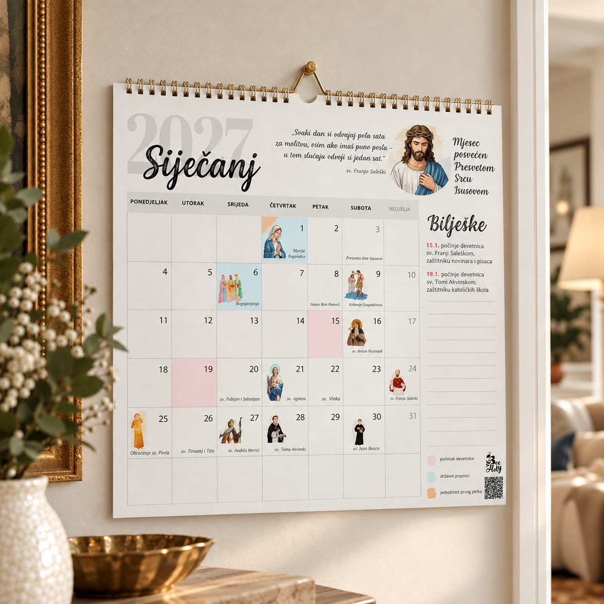Kalendar za 2027. godinu